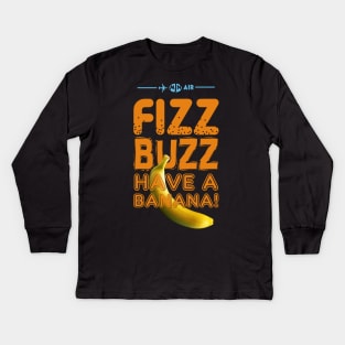 Fizz Buzz! Kids Long Sleeve T-Shirt